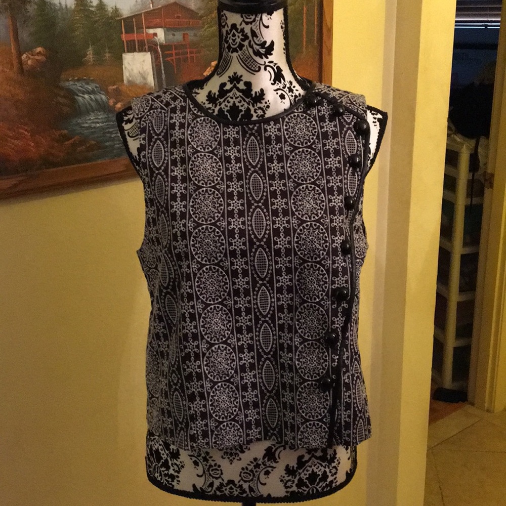 Rebecca Minkoff Sleeveless Top NWOT Tank Top “M”